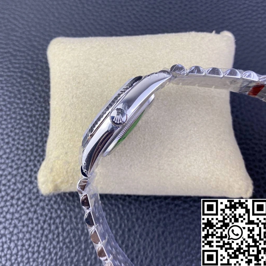 Hourmarker Diamond Stainless M126234 Dial Motif Factory 36MM Green Rolex Clean Datejust Steel 0212